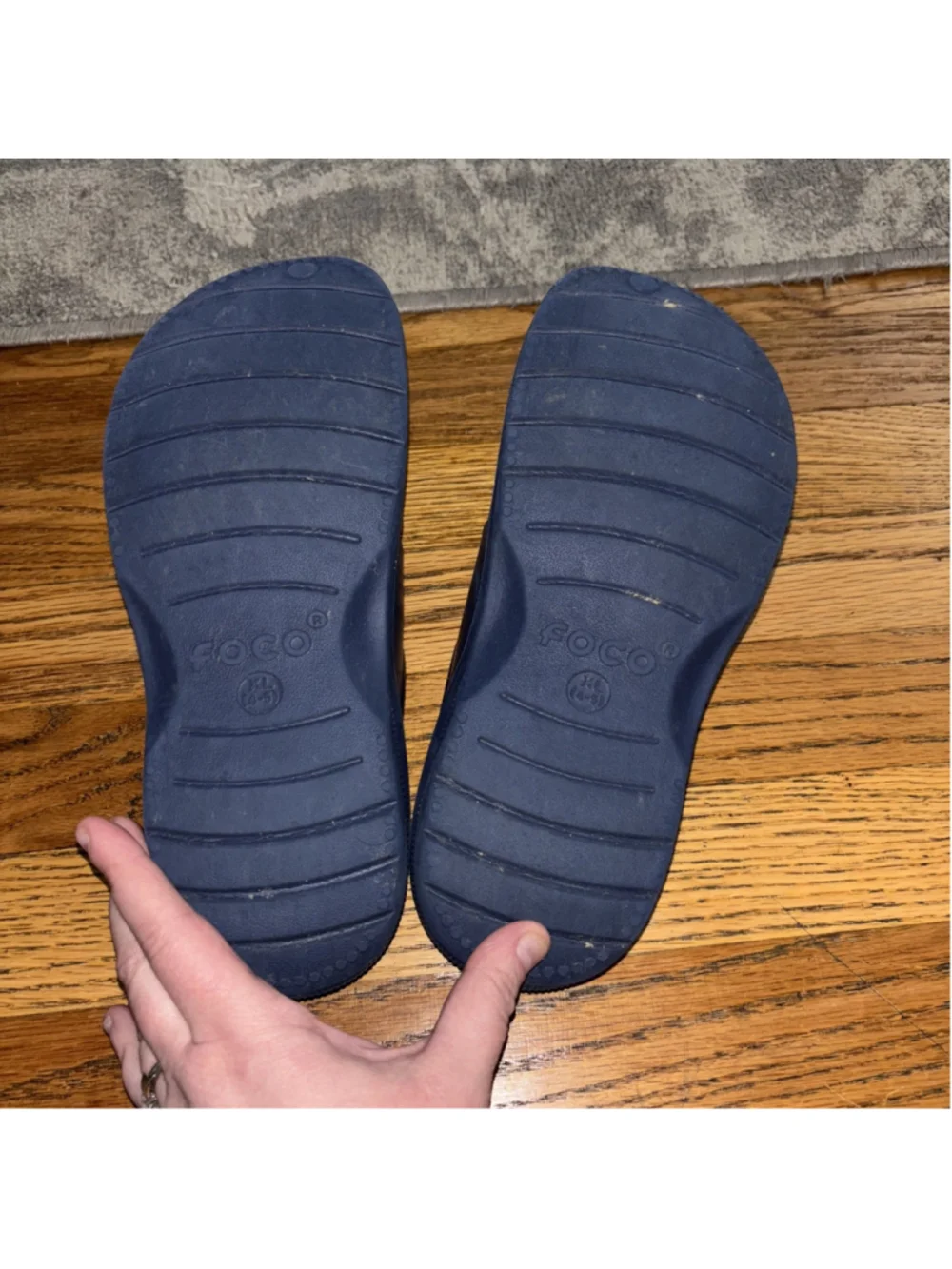 Detroit Tigers FOCO Slip on Clogs Youth XL 4-5